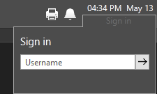 Logon dialog - basic